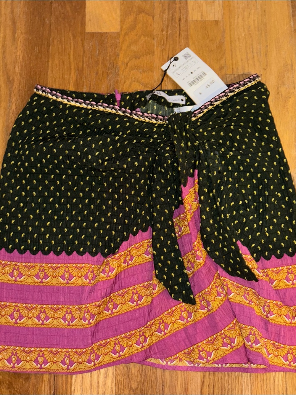 New Zara Women’s Boho Indie Skirt